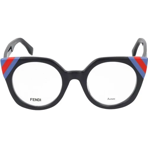Brille FF 0246 , Damen, Größe: 48 MM - Fendi - Modalova