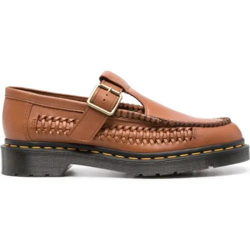 Classic Tan Loafers for Men , male, Sizes: 10 UK - Dr. Martens - Modalova