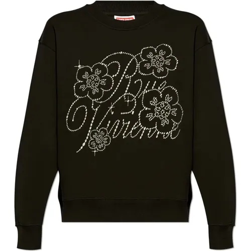 Floral Motif Sweatshirt , female, Sizes: XS, M - Kenzo - Modalova