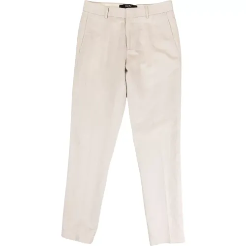 Herren Sommer Chino Hose Hellgrau - Liu Jo - Modalova