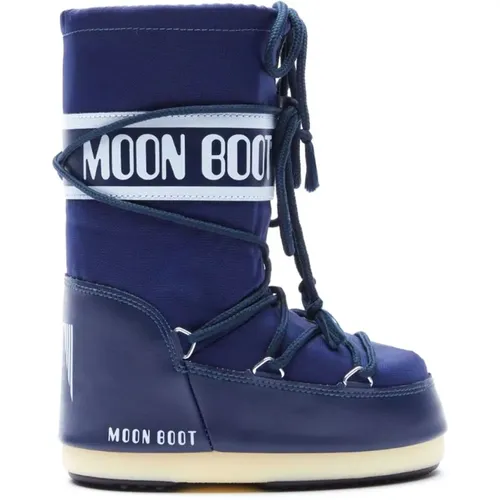 Blaue Icon Junior Stiefel Moon Boot - moon boot - Modalova