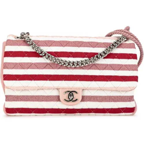 Pre-owned Cotton chanel-bags , female, Sizes: ONE SIZE - Chanel Vintage - Modalova