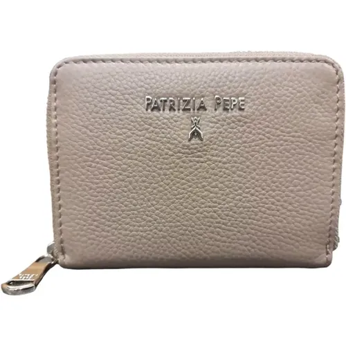 Women's Zip Mini Wallet , female, Sizes: ONE SIZE - PATRIZIA PEPE - Modalova