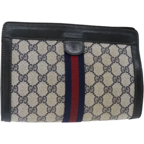 Pre-owned Leder clutches - Gucci Vintage - Modalova