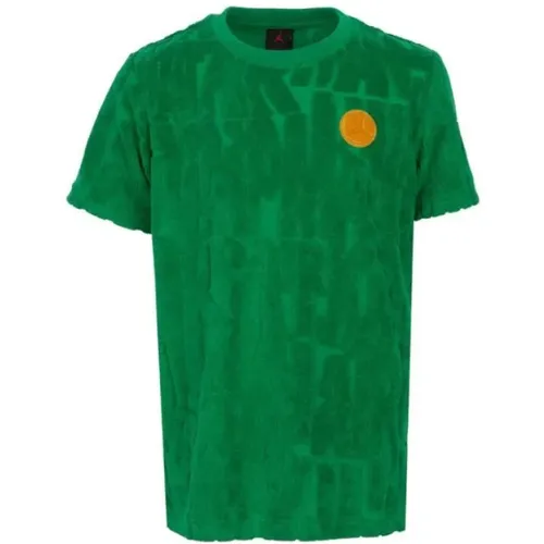 Grünes T-Shirt mit kurzen Ärmeln Casual - Jordan - Modalova