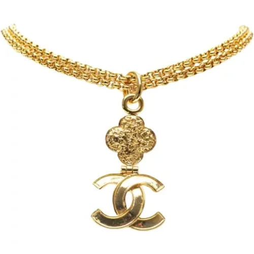 Pre-owned Metal chanel-jewelry , female, Sizes: ONE SIZE - Chanel Vintage - Modalova