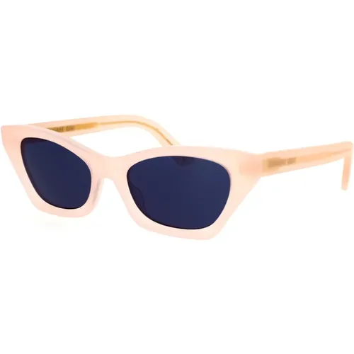 Elegant Midnight Butterfly Sunglasses , female, Sizes: 53 MM - Dior - Modalova