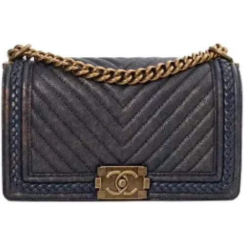 Pre-owned Leather chanel-bags , female, Sizes: ONE SIZE - Chanel Vintage - Modalova