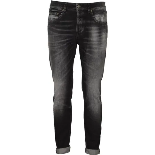 Schwarze Icon Jeans , Herren, Größe: W30 - Dondup - Modalova