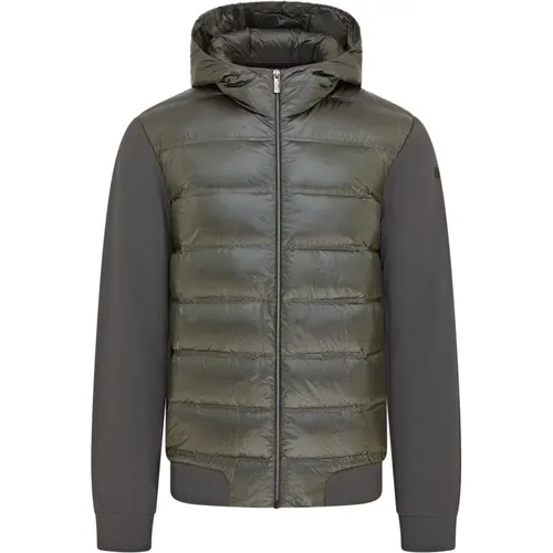 Quilted Hybrid Down Jacket , male, Sizes: 2XL, M, L, XL - RRD - Modalova