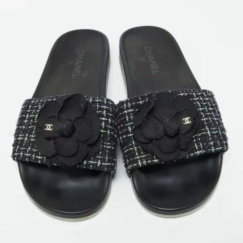 Pre-owned Stoff sandals - Chanel Vintage - Modalova