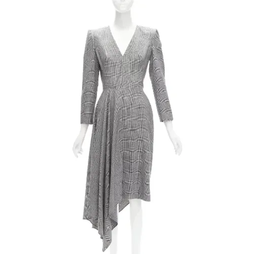 Pre-owned Wool dresses , female, Sizes: S - Alexander McQueen Pre-owned - Modalova