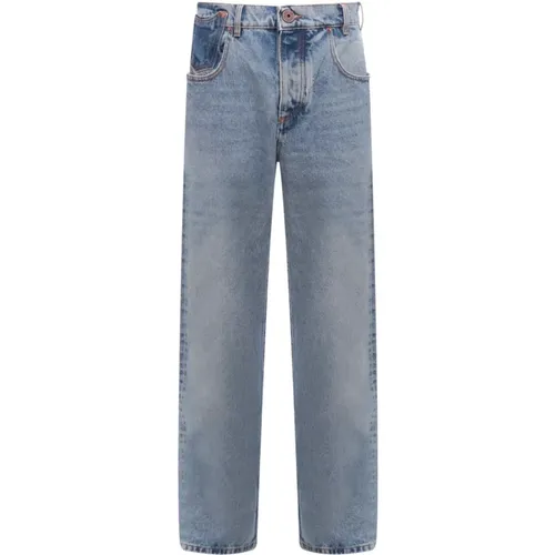 Denim Upgrade Straight Fit Jeans , Herren, Größe: W30 - Balmain - Modalova