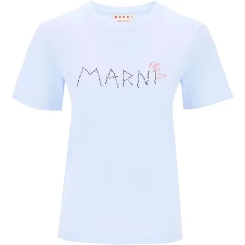 T-Shirts , Damen, Größe: M - Marni - Modalova