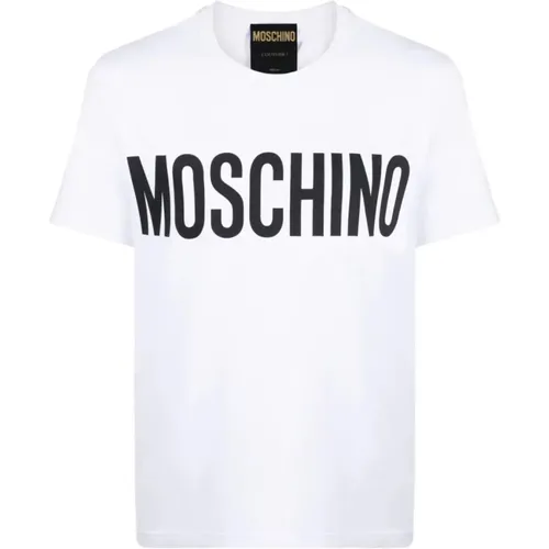 T-Shirts , Herren, Größe: XL - Moschino - Modalova