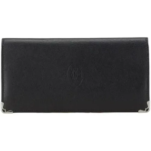 Pre-owned Leather wallets , female, Sizes: ONE SIZE - Cartier Vintage - Modalova