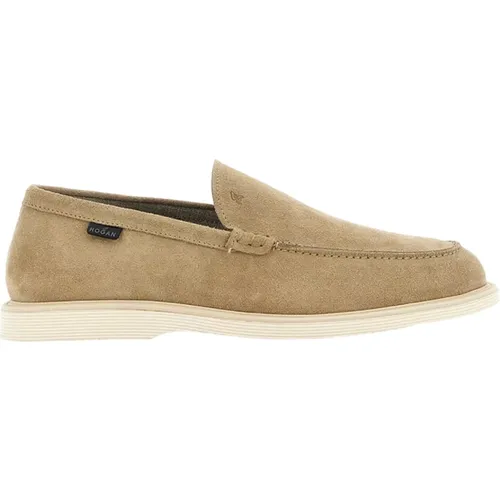 Flat shoes , male, Sizes: 7 1/2 UK, 5 UK, 9 UK - Hogan - Modalova