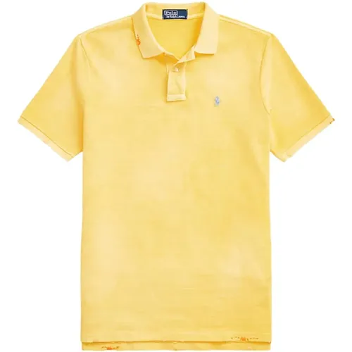 T-Shirt , Herren, Größe: S - Ralph Lauren - Modalova