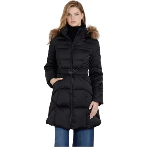 Long Puffer Jacket , female, Sizes: XS, L, M, XL - Guess - Modalova