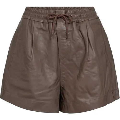 New Phoebecc Leather Shorts Knickers , female, Sizes: XS, M, XL, L - Co'Couture - Modalova