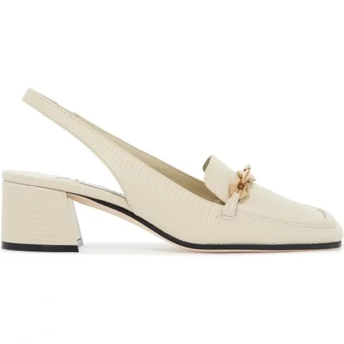 Eidechsenleder Slingback Diamond Décolleté , Damen, Größe: 36 EU - Jimmy Choo - Modalova