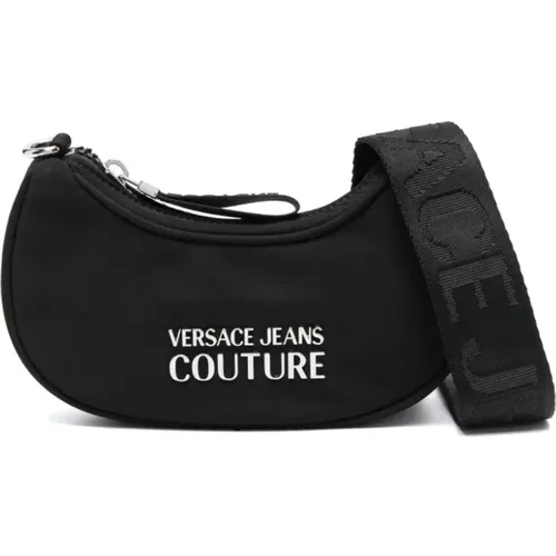 Sporty Hobo Handbag , female, Sizes: ONE SIZE - Versace Jeans Couture - Modalova