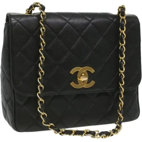 Pre-owned Leather chanel-bags , female, Sizes: ONE SIZE - Chanel Vintage - Modalova