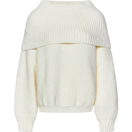 Weißer Pullover Elegantes Design - pinko - Modalova