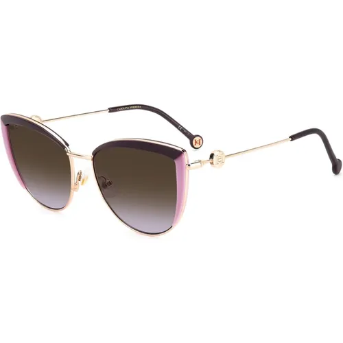 Stylische Sonnenbrille HER , Damen, Größe: 58 MM - Carolina Herrera - Modalova