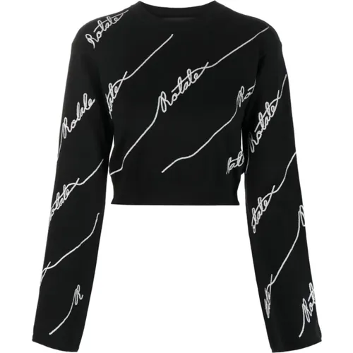 Logo Sweater , female, Sizes: M, XS - Rotate Birger Christensen - Modalova