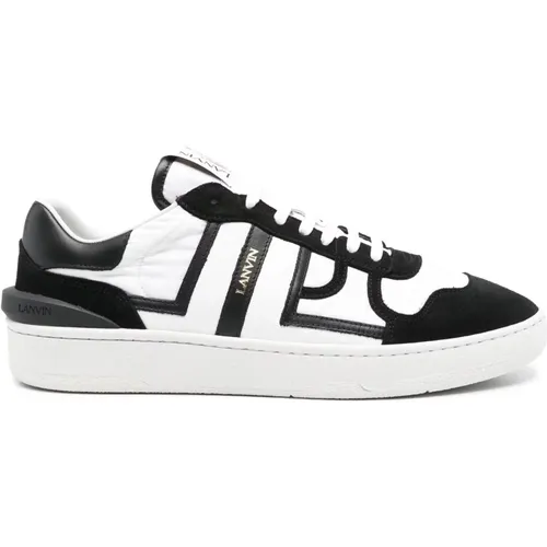 Optic White Clay Sneakers , Herren, Größe: 42 EU - Lanvin - Modalova