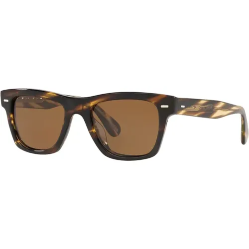 Cocobolo/ Sunglasses OV 5393Su , male, Sizes: 51 MM - Oliver Peoples - Modalova