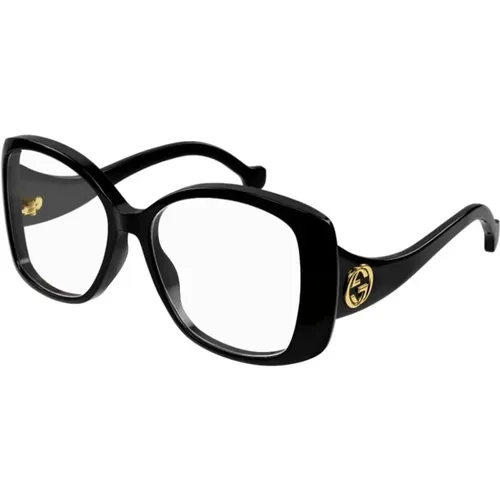 Brille , Damen, Größe: 55 MM - Gucci - Modalova