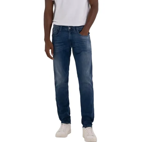 Slim Fit Herren Jeans , Herren, Größe: W32 L32 - Replay - Modalova