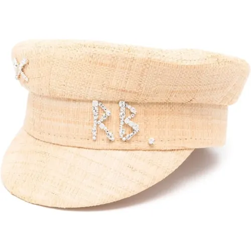 Straw Basket Weave Hat , female, Sizes: S - Ruslan Baginskiy - Modalova