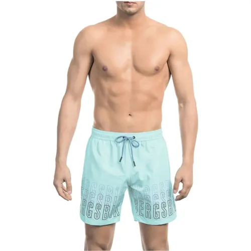 Strandshorts mit Verlaufendem Druck , Herren, Größe: S - Bikkembergs - Modalova