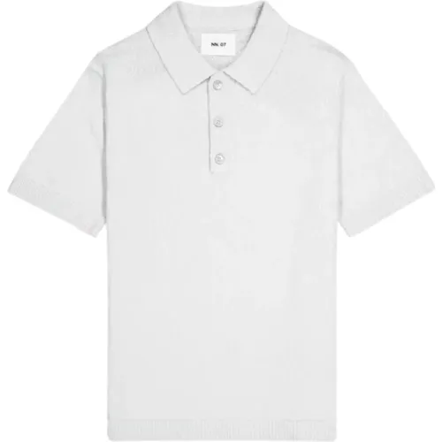 Creme Polo Shirt Randy Modell , Herren, Größe: M - Nn07 - Modalova