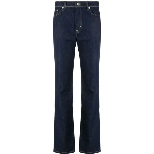 Schwarze Straight Fit Casual Jeans , Damen, Größe: W29 - Kenzo - Modalova