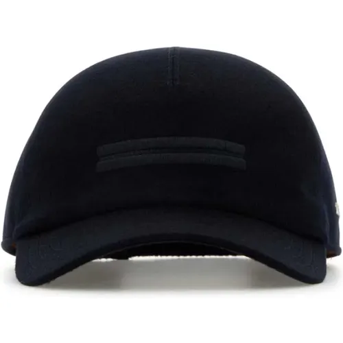 Kaschmir Baseball Cap in Midnight - Z Zegna - Modalova