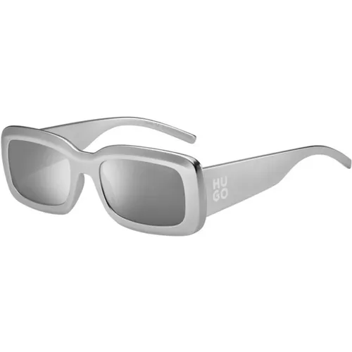 Sonnenbrille mit silbernem Rahmen HG 1281/S , unisex, Größe: 56 MM - Hugo Boss - Modalova