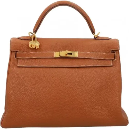 Pre-owned Leather handbags , female, Sizes: ONE SIZE - Hermès Vintage - Modalova