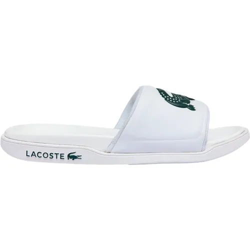 Weiße Croco Dualiste Sandalen , Herren, Größe: 42 EU - Lacoste - Modalova