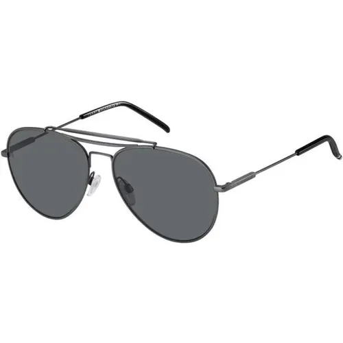 Stylish Sunglasses Grey Lens , male, Sizes: 58 MM - Tommy Hilfiger - Modalova