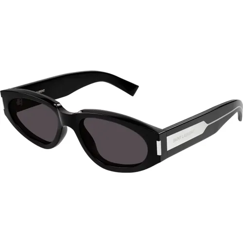 Grey Sunglasses SL 618 , female, Sizes: 56 MM - Saint Laurent - Modalova