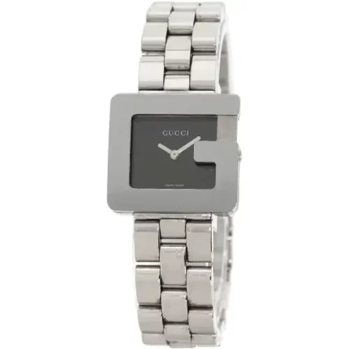 Pre-owned Stainless Steel watches , female, Sizes: ONE SIZE - Gucci Vintage - Modalova