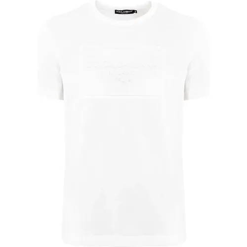 T-Shirts , male, Sizes: S, L, M, XL - Dolce & Gabbana - Modalova