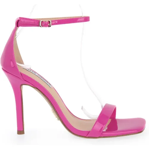 Magenta Uphill High Heel Sandals , female, Sizes: 5 UK, 4 UK - Steve Madden - Modalova