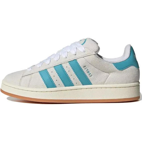 Retro Campus White Blue Sneaker , Damen, Größe: 37 1/3 EU - Adidas - Modalova