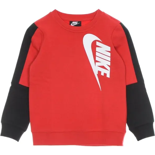 Roter Kinder Rundhalsausschnitt Pullover - Nike - Modalova