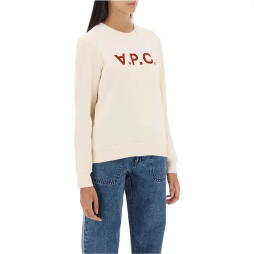 Sweatshirt logo , female, Sizes: S, XS - A.p.c. - Modalova